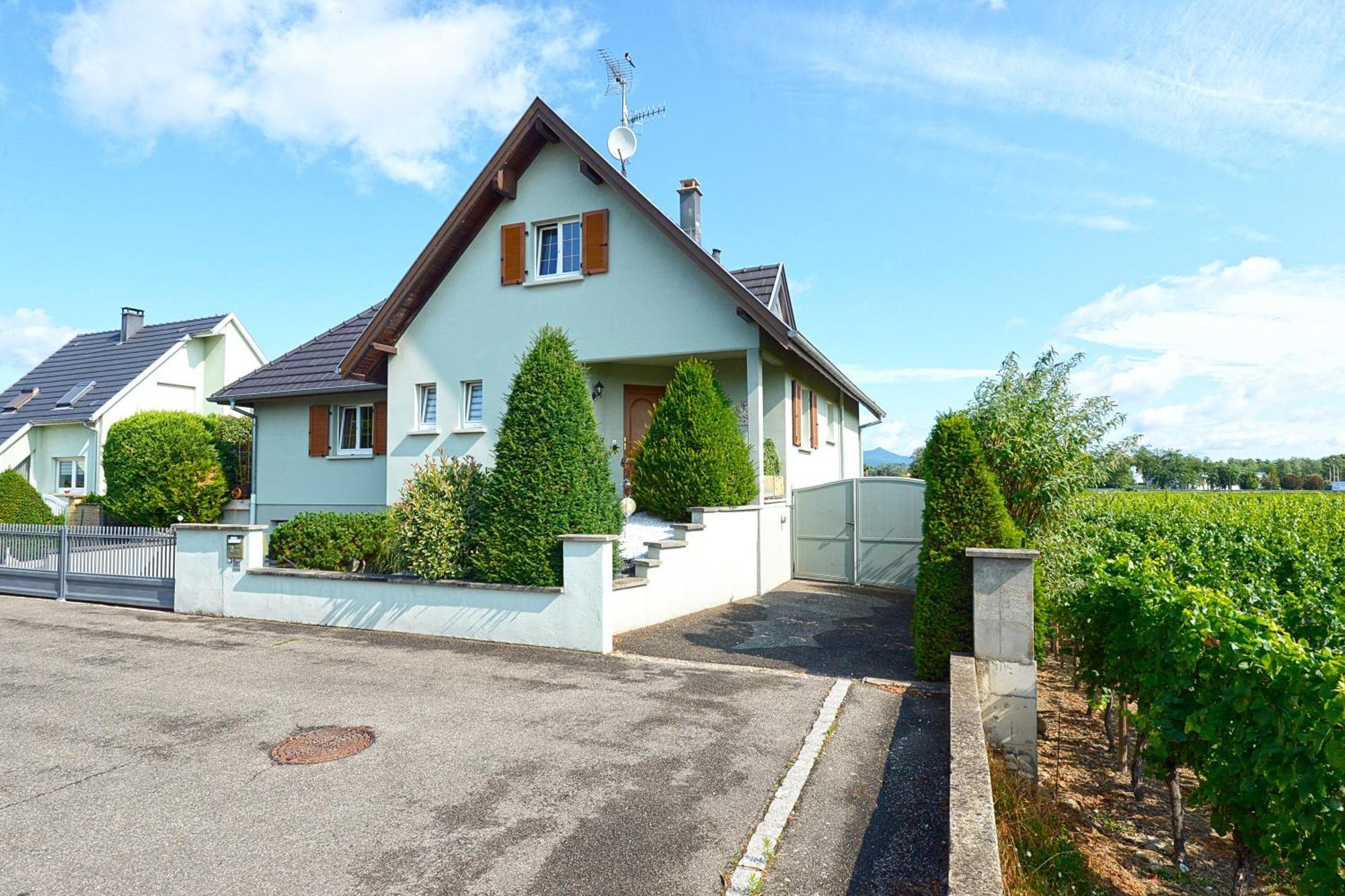 Aux Pieds Des Vignes Bed & Breakfast Ингерсайм Екстериор снимка